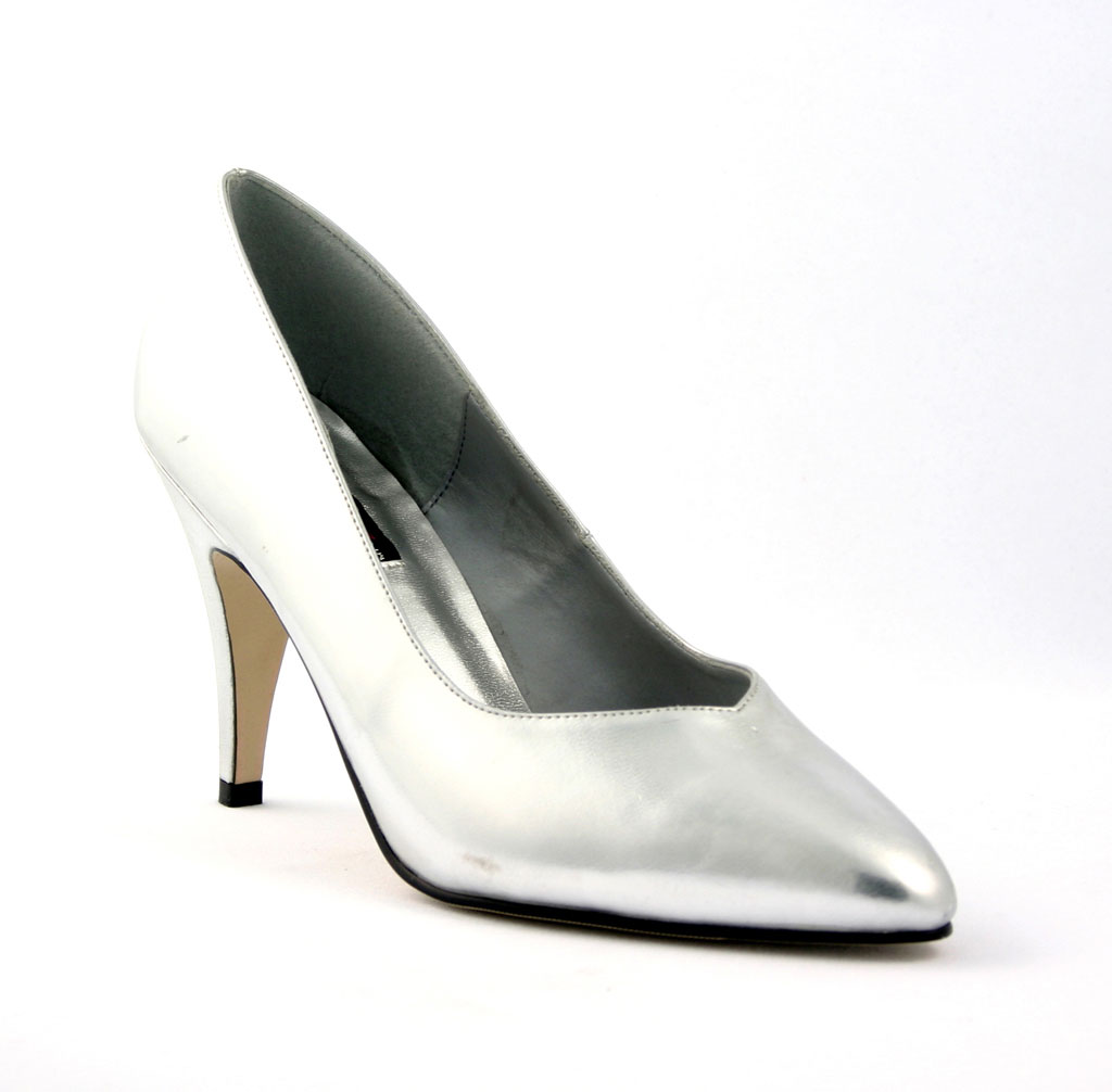 PLEASER DREAM-420W 4" Heel Pump Slv Pu