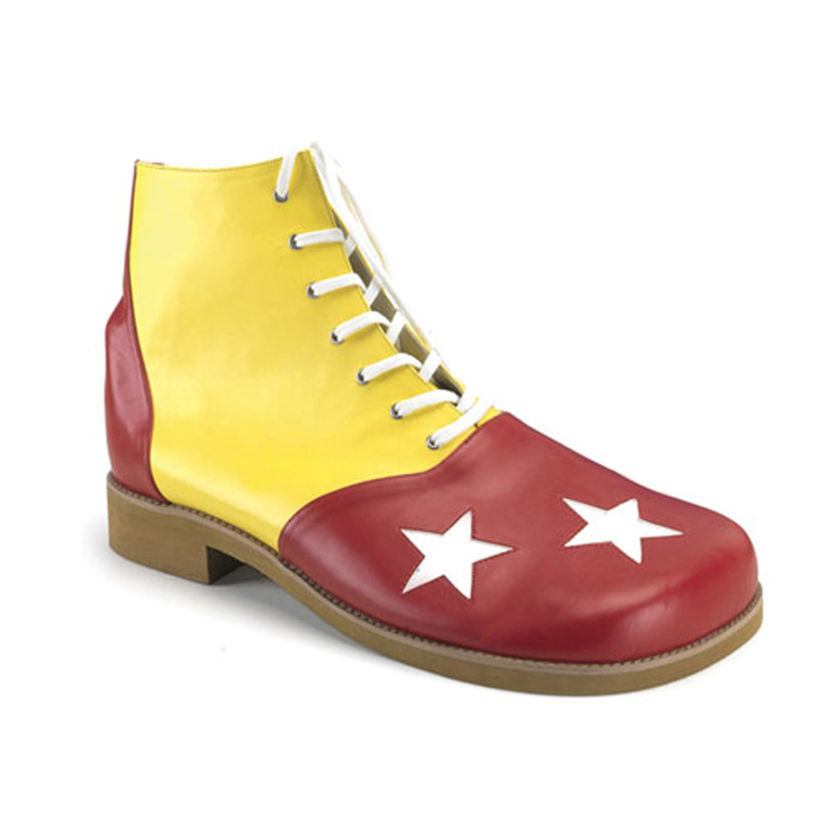 FUNTASMA CLOWN-02 Yellow-Red Pu W/Wht Stars Clown Shoe Yellow-Red Pu