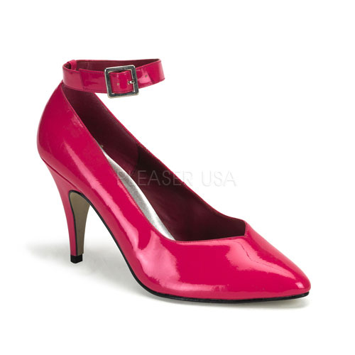 CLEARANCE DREAM-431W *4" Heel Pump(8227) Hot Pink Pat