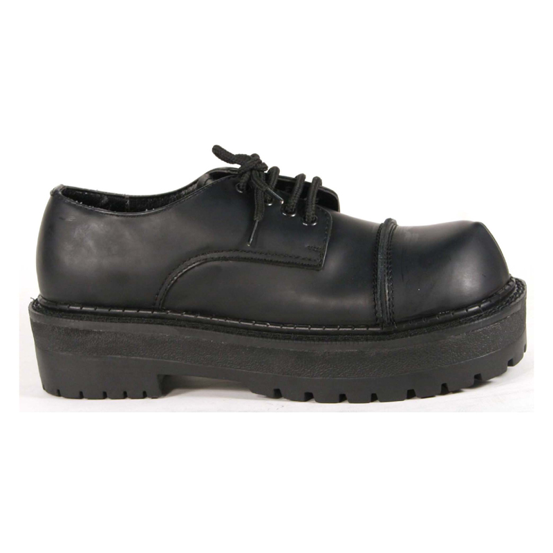CLEARANCE GRIND-04 *2" HEEL MENS SHOES Blk Le