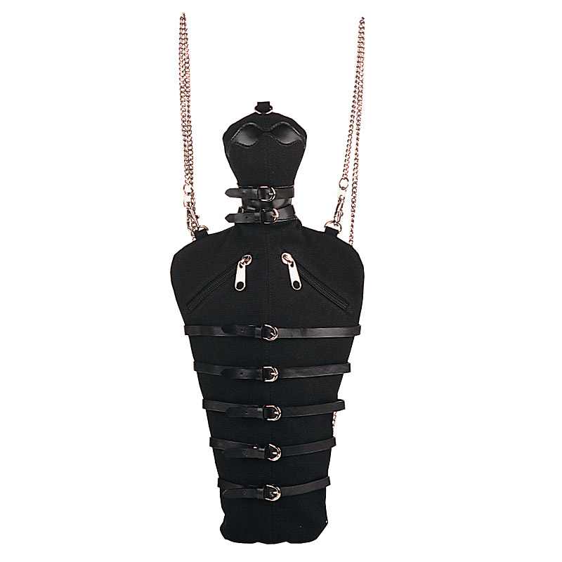DEMONIA HB-216-1 BLK CANVAS BUCKLED BODY BAG Blk Canvas Buckled Body Bag