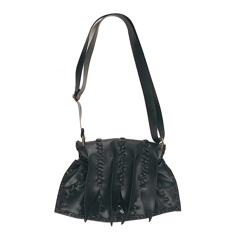 CLEARANCE HB-302-1 *RUBBER HANDBAG W/WRAP AROUND RUBBER DETAILING Rubber Handbag W/Wrap Around Rubber Detailing