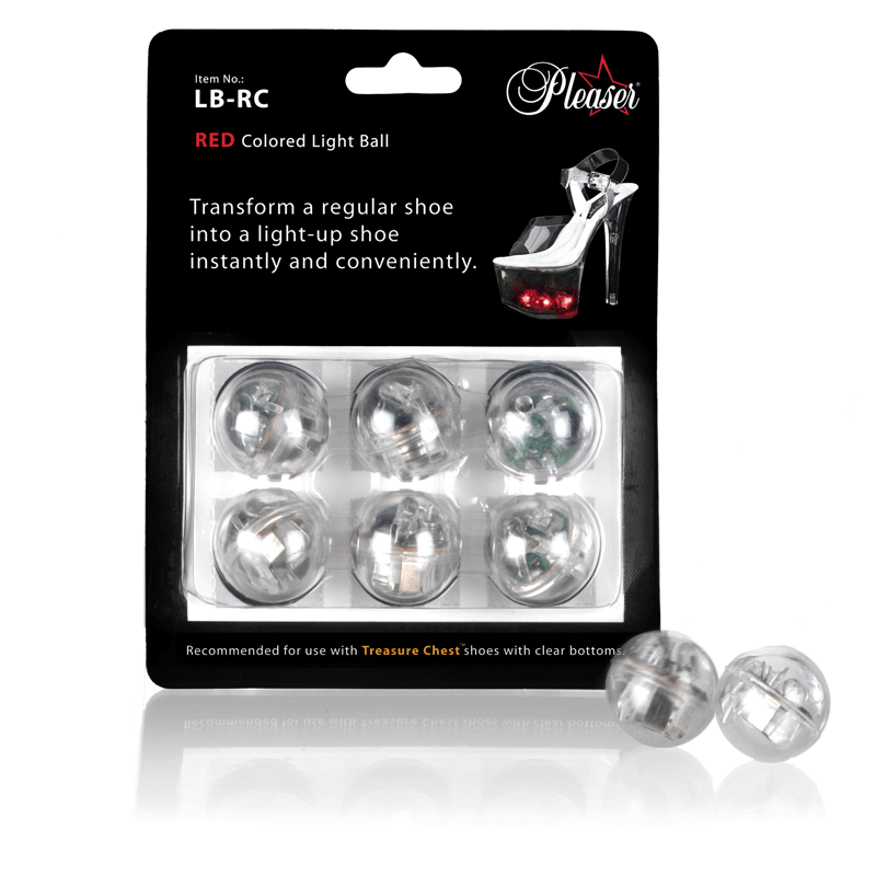 ACCESSORIES LIGHT BALL Red Colored Light Balls Red Colored Light Balls (6 PCS)