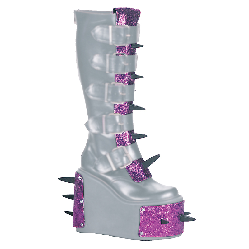 DEMONIA TR-800-MSP 5 1/2" HEEL BOOTS Interchangeable Panel For Transformer-800 (Sizes 6-9)