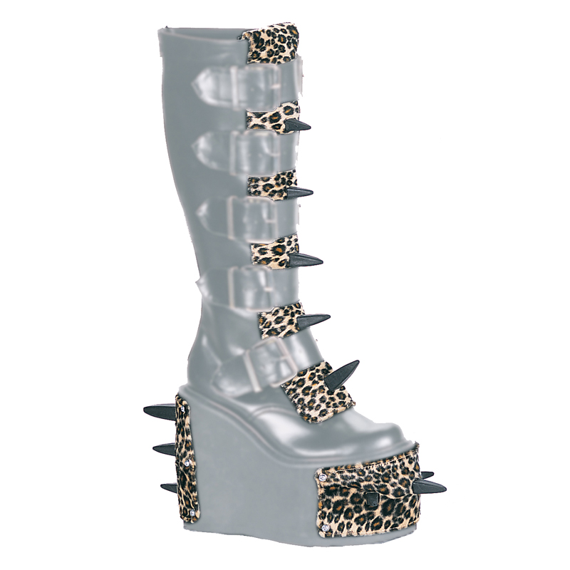 DEMONIA TR-800-LSP 5 1/2" HEEL BOOTS Interchangeable Panel For Transformer-800 (Sizes 10-12)