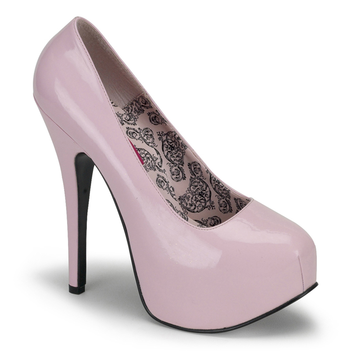 BORDELLO TEEZE-06 5 3/4" Concealed Platform Pump B. Pink Pat