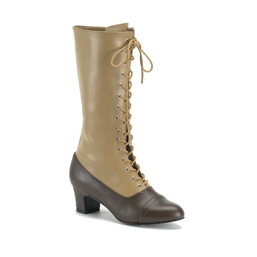 CLEARANCE VICTORIAN-112 *Brown-Tan Pu, 2" Brown-Tan Pu