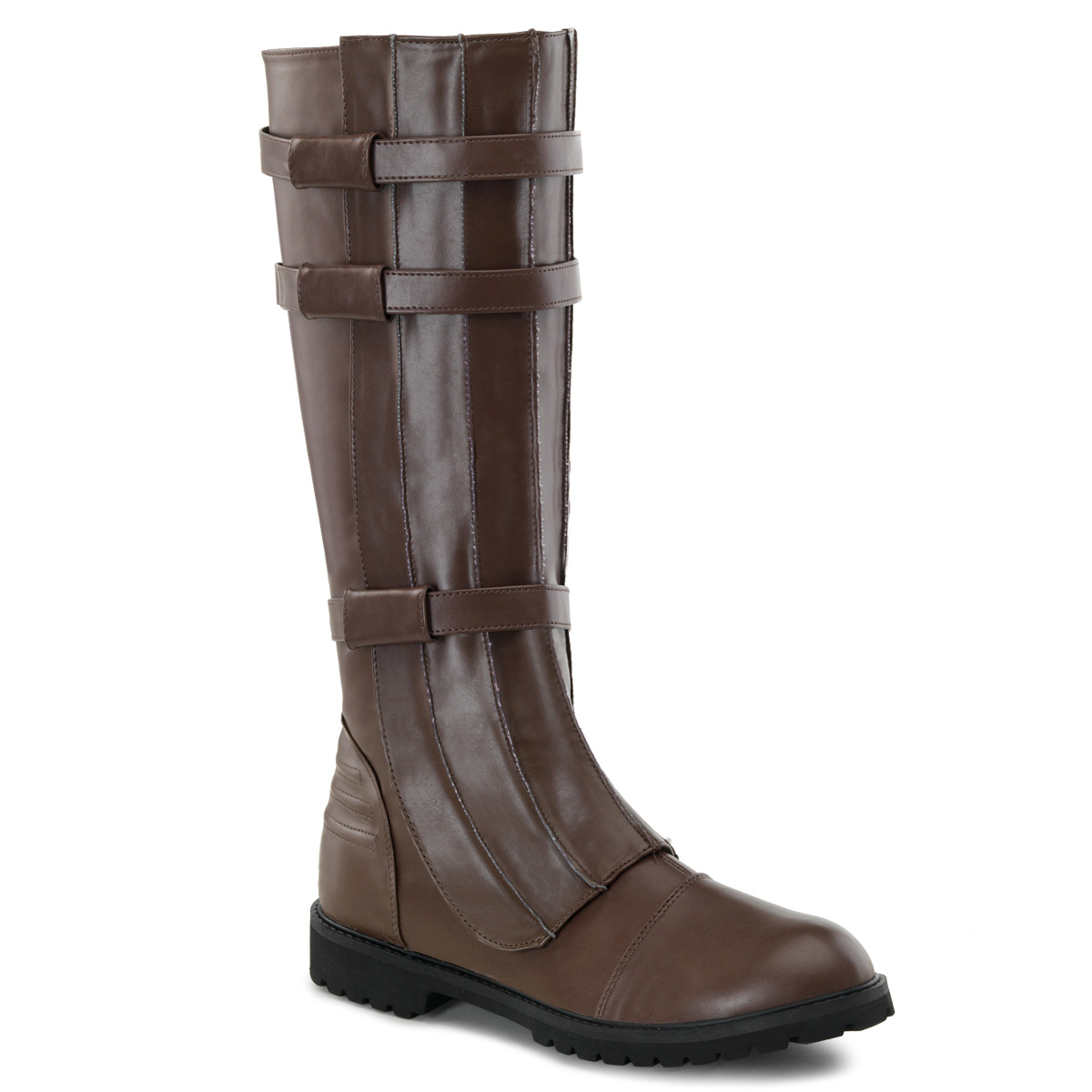 FUNTASMA WALKER-130 Brown Pu Men's Knee Boot Brown Pu