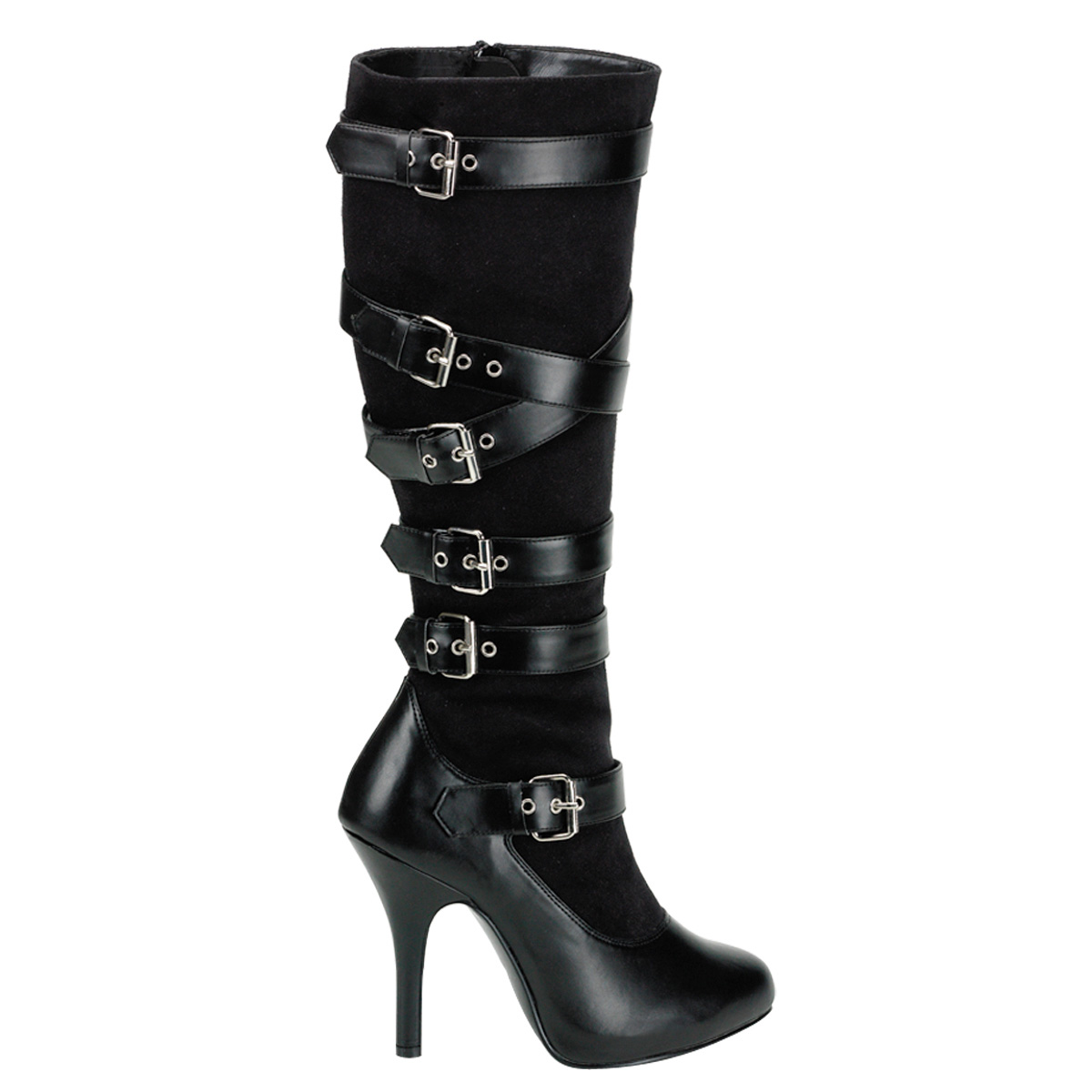FUNTASMA ARENA-2030 4 1/2" Heel Blk Microfiber-Pu
