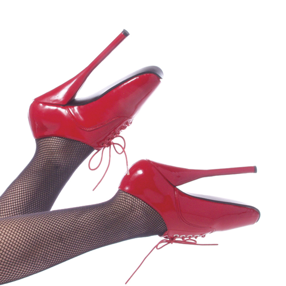 DEVIOUS BALLET-18 7" Heel Shoes Red Pat