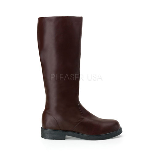 FUNTASMA CAPTAIN-100 MEN'S BROWN PU BOOT Brown Pu