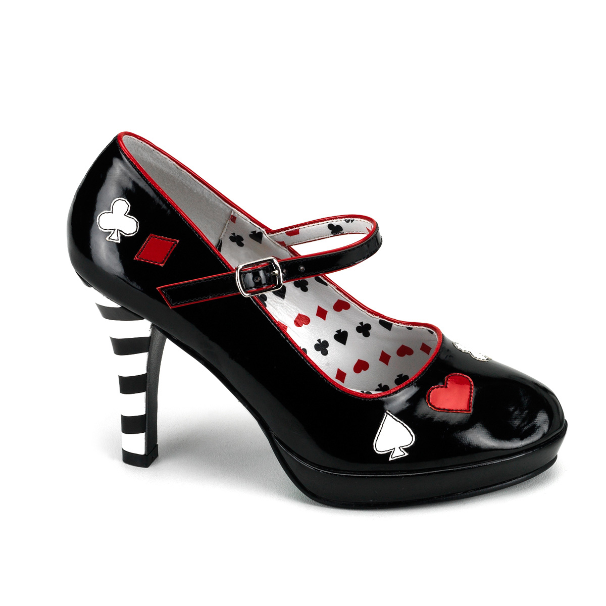 FUNTASMA CONTESSA-57 4" Heel Blk Pat