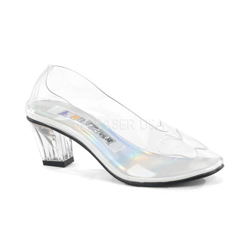 FUNTASMA CRYSTAL-103 WOMEN CRYSTAL SHOES Clr Lucite