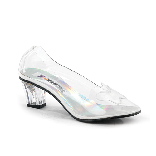 FUNTASMA CRYSTAL-203 CHILDREN CRYSTAL SHOES Clr Lucite