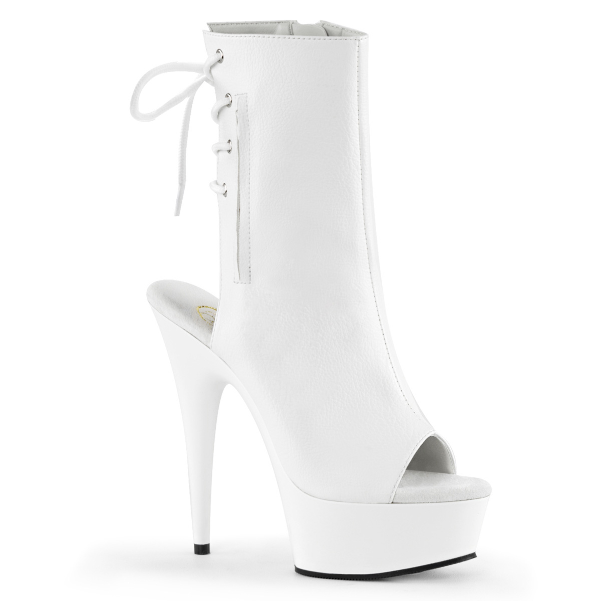 PLEASER DELIGHT-1018 Delight-1018 Wht Pu/Wht