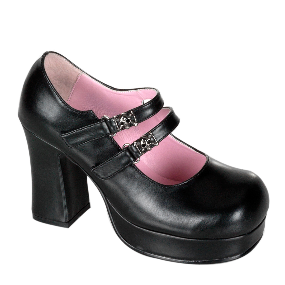 DEMONIA GOTHIKA-09 3 3/4" P/F Blk Pu Sho Blk Pu