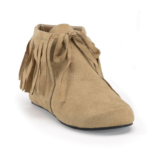 FUNTASMA INDIAN-50 Indian Shoes Tan Microfiber