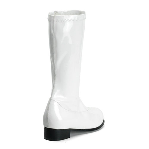 CLEARANCE INVINCIBLE-188 *Wht Str Pat Children's Bots Wht Str Pat
