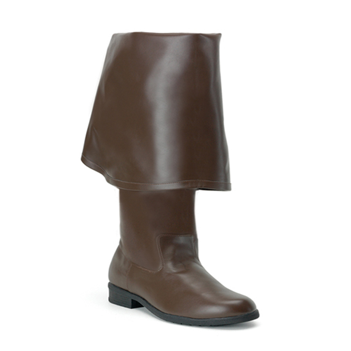 PLEASER MAVERICK-2045 Men's 1 1/2"Brown Pirate BT W/ 11" Bell Cuff Brown Pu