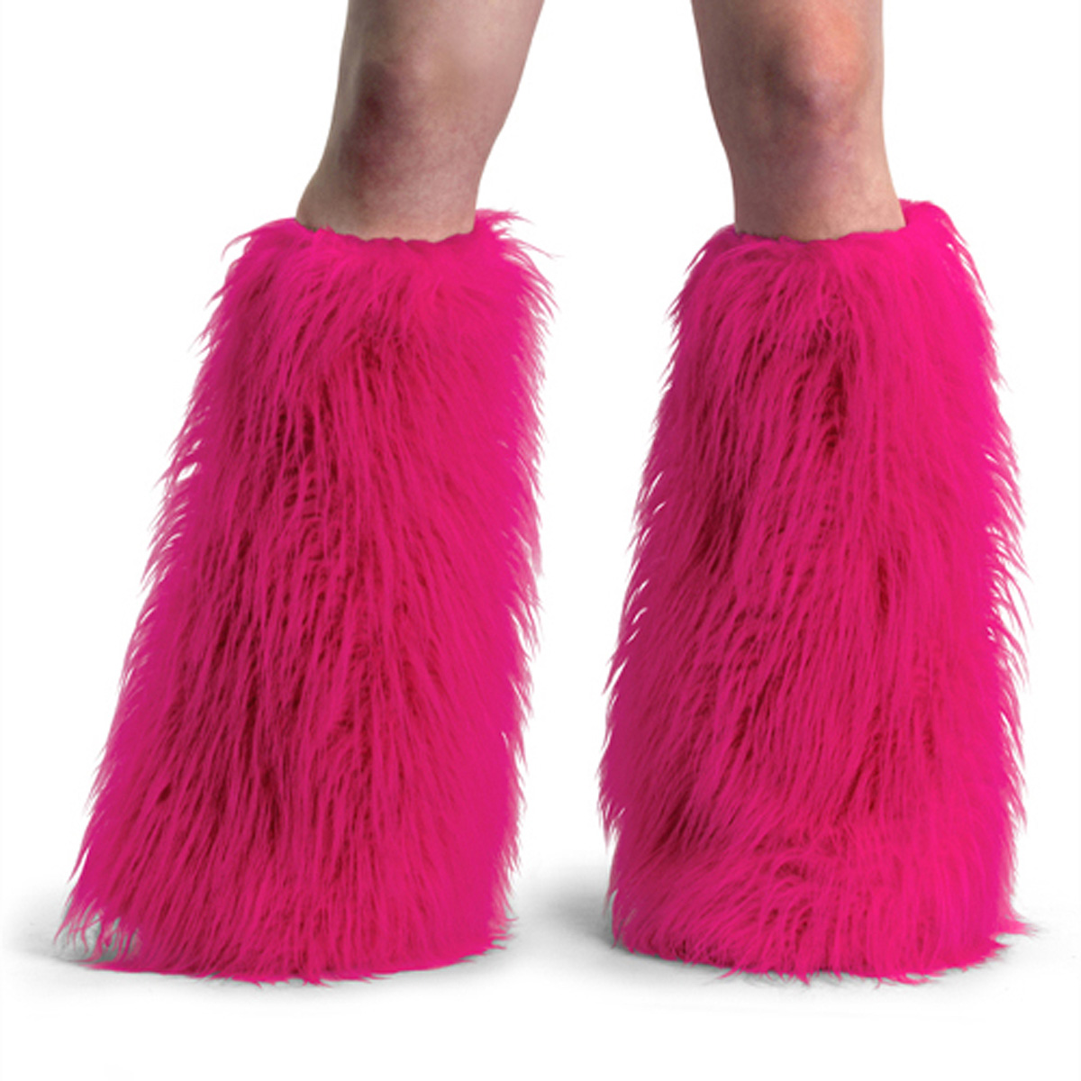 ACCESSORIES YETI-01 H.Pink Faux Fur Boot Sleeve H. Pink Faux Fur