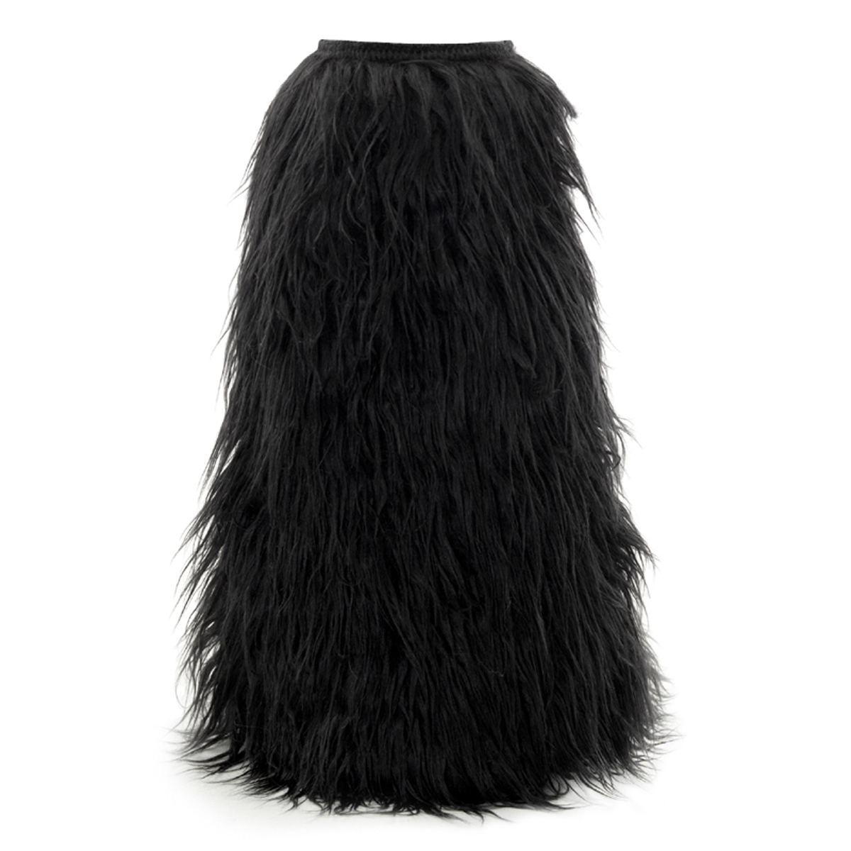 ACCESSORIES YETI-12 Children's Furry Boot Sleeve Cover/Blk Fur