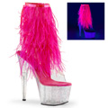 ADORE-1017MFF Fetisch Fransar Stövlett UV-reaktiva