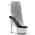 ADORE-1017RSFT Fetisch Fransar Glitter & paljetter Peep-toe Stövlett