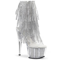 ADORE-1017SRS Fetisch Fransar Glitter & paljetter Peep-toe Stövlett