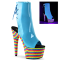 ADORE-1018RBS Fetisch Peep-toe Stövlett UV-reaktiva