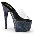 ADORE-701LG Fetisch Glitter & paljetter Sandal