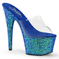 ADORE-701LG Fetisch Glitter & paljetter Sandal