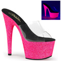 ADORE-701UVG Fetisch Sandal UV-reaktiva