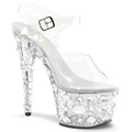 ADORE-708MR Fetisch Glitter & paljetter Sandalett