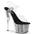 ADORE-708SRS Fetisch Glitter & paljetter Sandalett UV-reaktiva