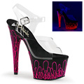ADORE-708UVL Fetisch Sandalett UV-reaktiva