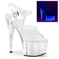 ADORE-708UVL Fetisch Sandalett UV-reaktiva