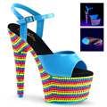 ADORE-709RBS Fetisch Sandalett UV-reaktiva