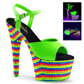 ADORE-709RBS Fetisch Sandalett UV-reaktiva