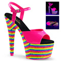 ADORE-709RBS Fetisch Sandalett UV-reaktiva