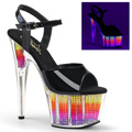 ADORE-709SRS Fetisch Sandalett UV-reaktiva