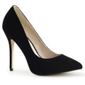 AMUSE-20 Klassisk elegans Pumps Stilettklack Vegan