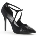 AMUSE-38SN Klassisk elegans Sandalett Stilettklack
