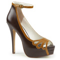 BELLA-31 Peep-toe Pumps Vegan