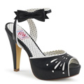 BETTIE-01 Peep-toe Sandalett Vegan