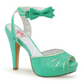 BETTIE-01 Peep-toe Sandalett Vegan