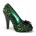 BETTIE-12 Djurmönster Peep-toe Pumps Trender hösten 2016 Vegan