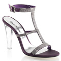 CLEARLY-418 Glitter & paljetter Sandalett T-strap Trender våren 2017 Vegan