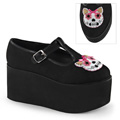 CLICK-04-1 Gothic Halloween Mary Jane Vegan