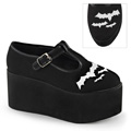 CLICK-04-2 Gothic Halloween Mary Jane Vegan