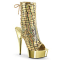DELIGHT-1018HG Glitter & paljetter Peep-toe Stövlett Trender hösten 2016 Vegan